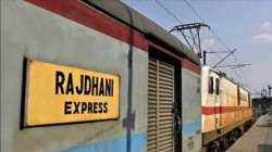 Rajdhani Express fire