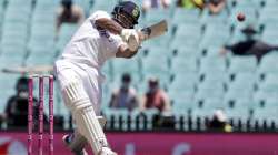 India's Rishabh Pant hits the ball t the boundary during play on the final day of the third cricket test between India and Australia at the Sydney Cricket Ground, Sydney, Australia, Monday, Jan. 11