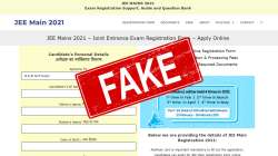 JEE Aspirants Attention! Beware of fake websites