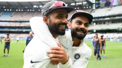 Virat Kohli and Ajinkya Rahane