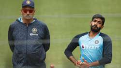 Ravi Shastri and Jasprit Bumrah