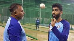 Bharat Arun and Jasprit Bumrah