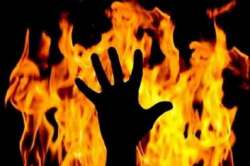 UP: Man set ablaze by own family after he objects to daughter's affair