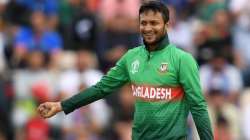 Star all-rounder Shakib Al Hasan