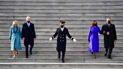 US first lady, Jill Biden, Vice President, Kamala Harris