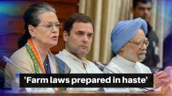 sonia gandhi, farm laws 