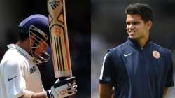 Sachin and Arjun Tendulkar