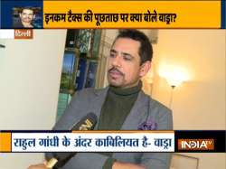 Robert Vadra, son-in-law of Congress president Sonia Gandhi, rejected tax evasion charges against him.