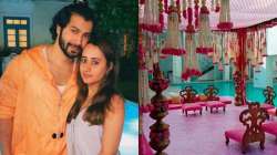 Pictures of Varun Dhawan & Natasha Dalal wedding 'mandap' go viral on Internet. Seen yet?