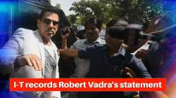 I-T records Robert Vadra's statement in Benami properties case