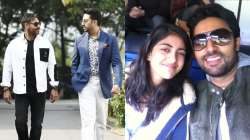 Ajay Devgn, Navya Nanda lead stars in wishing Abhishek Bachchan