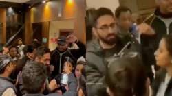 Ayushmann Khurrana's fans gatecrash Shillong hotel, actor leaves dinner to meet them | WATCH 