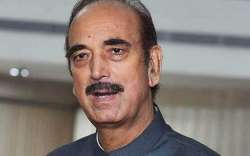 Congress leader Ghulam Nabi Azad