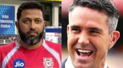 Wasim Jaffer and Kevin Pietersen