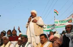 Naresh Tikait, the national president of the Bharatiya Kisan Union