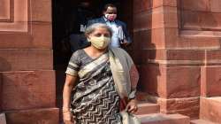 Nirmala Sitharaman, Finance Minister, Budget session