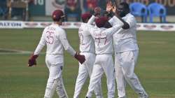 Offspinner Rahkeem Cornwall earlier helped West Indies take a 113-run first innings lead, claiming 5-74