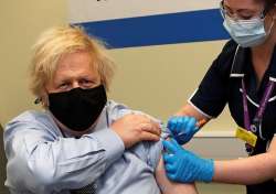 UK PM Boris Johnson takes first jab of AstraZeneca COVID-19 vaccine