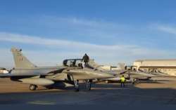 Fourth batch of 3 Rafale fighter jets arrive in India from France