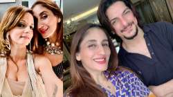 Farah Khan Ali with sister Sussanne Khan and former husband DJ Aqeel