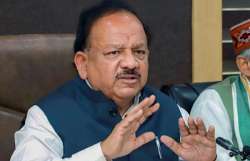 Union Health Minister Harsh Vardhan