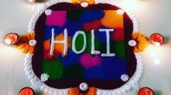 Holi Rangoli