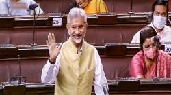 External Affairs Minister S Jaishankar speaks in Rajya Sabha.?