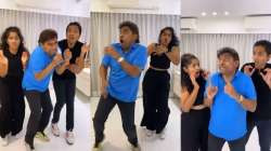 Johny Lever dancing with kids Jaime Jesse