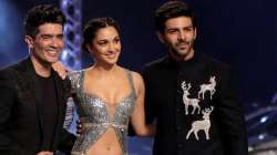 Kartik Aaryan, Kiara Advani walk the ramp for Manish Malhotra at FDCI x Lakme Fashion Week