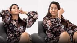 Nora Fatehi breaks down into tears while recalling her struggles in Bollywood. Watch video