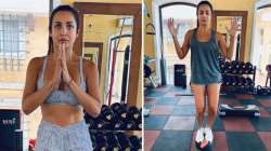 Malaika Arora aces art of balancing; see pics