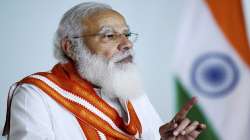 Prime Minister Narendra Modi addresses during the launch of kindle version of Swami Chidbhavanandajis Bhagvad Gita, via video conferencing, in New Delhi (File photo)