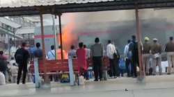 Ghaziabad railway station fire 