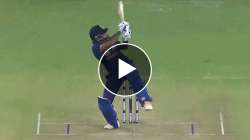 Suryakumar Yadav hots first-ball six