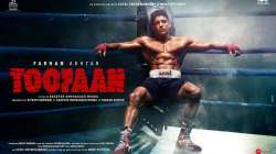 Poster of Farhan Akhtar starrer Toofan