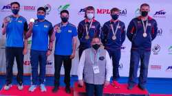 Adarsh Singh, Gurpreet Singh, Vijayveer Sidhu, issf world cup