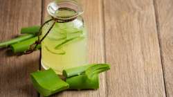 Drink aloe vera juice on empty stomach in the morning