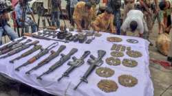 Chirang, Assam, arms, ammunition, recovery of arms and ammunition, National Liberation Front of Bodo