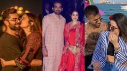 Anushka Sharma-Virat Kohli, Zaheer Khan-Sagarika Ghatge, Hardik Pandya-Natsa Stankovic