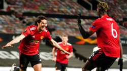 Europa League semifinals: Man Utd beat Roma 6-2 as Edinson Cavani, Bruno Fernandes score brace