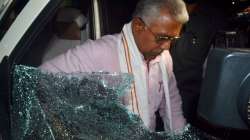 dilip ghosh car attack 