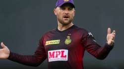 KKR head coach Brendon McCullum