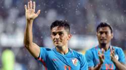 Sunil Chhetri, Indian footaball team