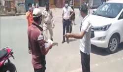 Surajpur Collector slaps man