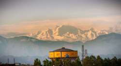 Dushyant Kumar, a govt employee clicked pictures of Himalayas from Saharanpur on May 20