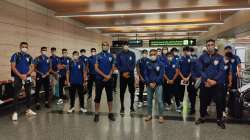 Indian football team in Qatar