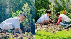 Kangana Ranaut plants trees in Tauktae aftermath; urges BMC & Gujarat govt to follow suit