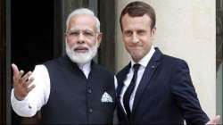 PM Modi calls French President Macron, thanks him for help during Covid second wave.