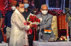 Assam CM takes oath