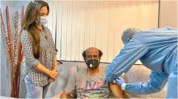 Rajinikanth's vaccination